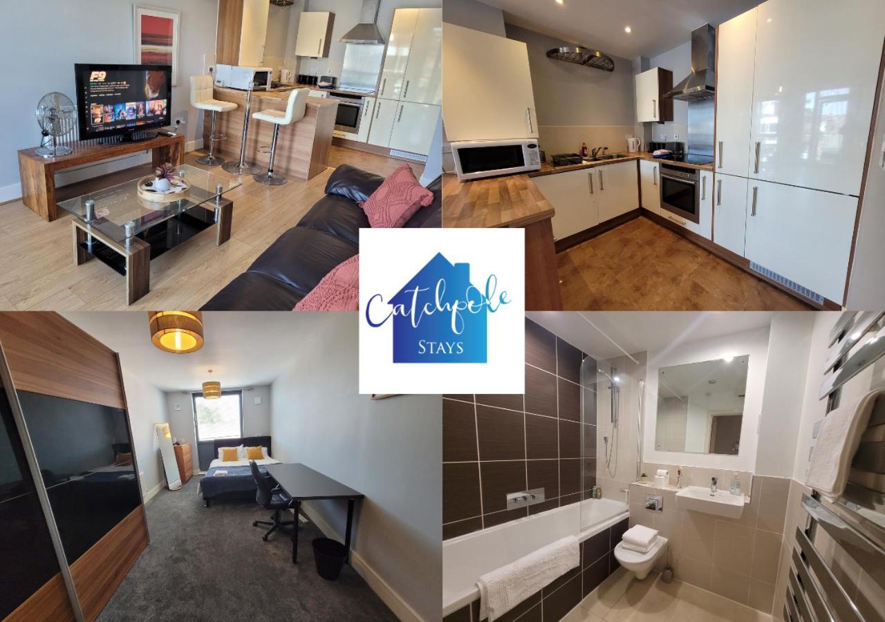 Lesley Court- A Lovely Spacious 2 Bedroom Apartment By Catchpole Stays 切姆 外观 照片